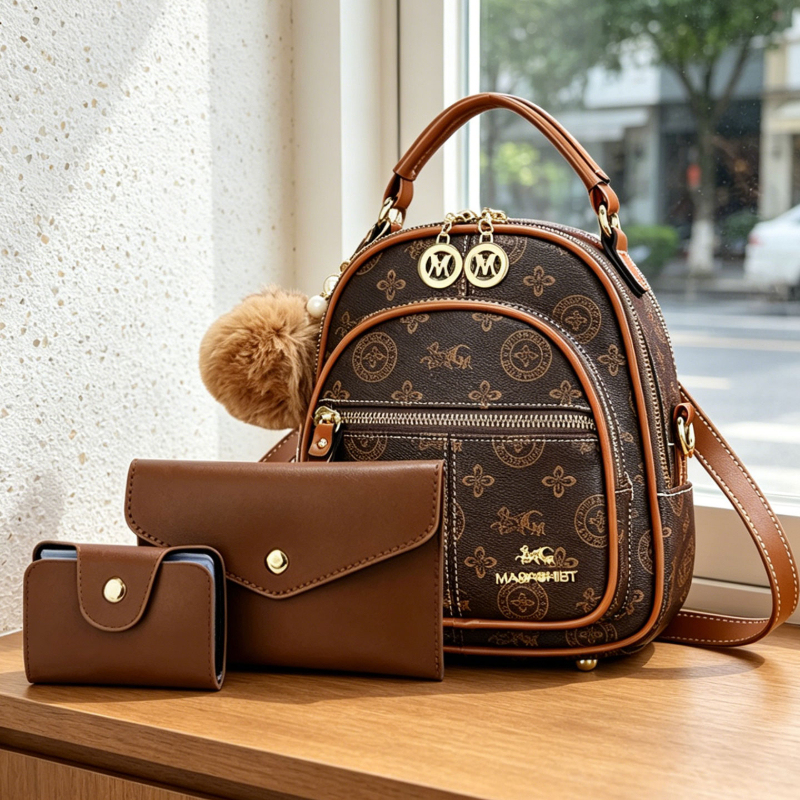 Luxury Bags & Leather Repair Of Atlanta Reviews - 3-piece women's bag set, lightweight luxury