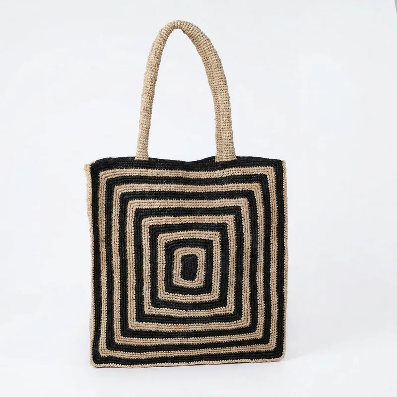 Luxury Bags & Leather Repair Of Atlanta Reviews - Striped raffia woven straw bag luxury