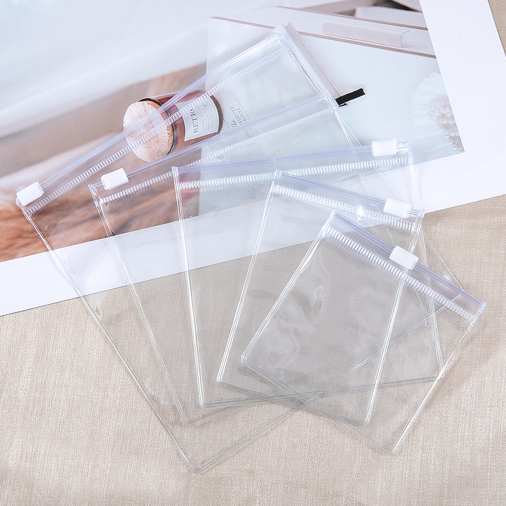 Luxury Ziploc Bags - 10Pcs Thicken Zipper Bag Transparent Plastic