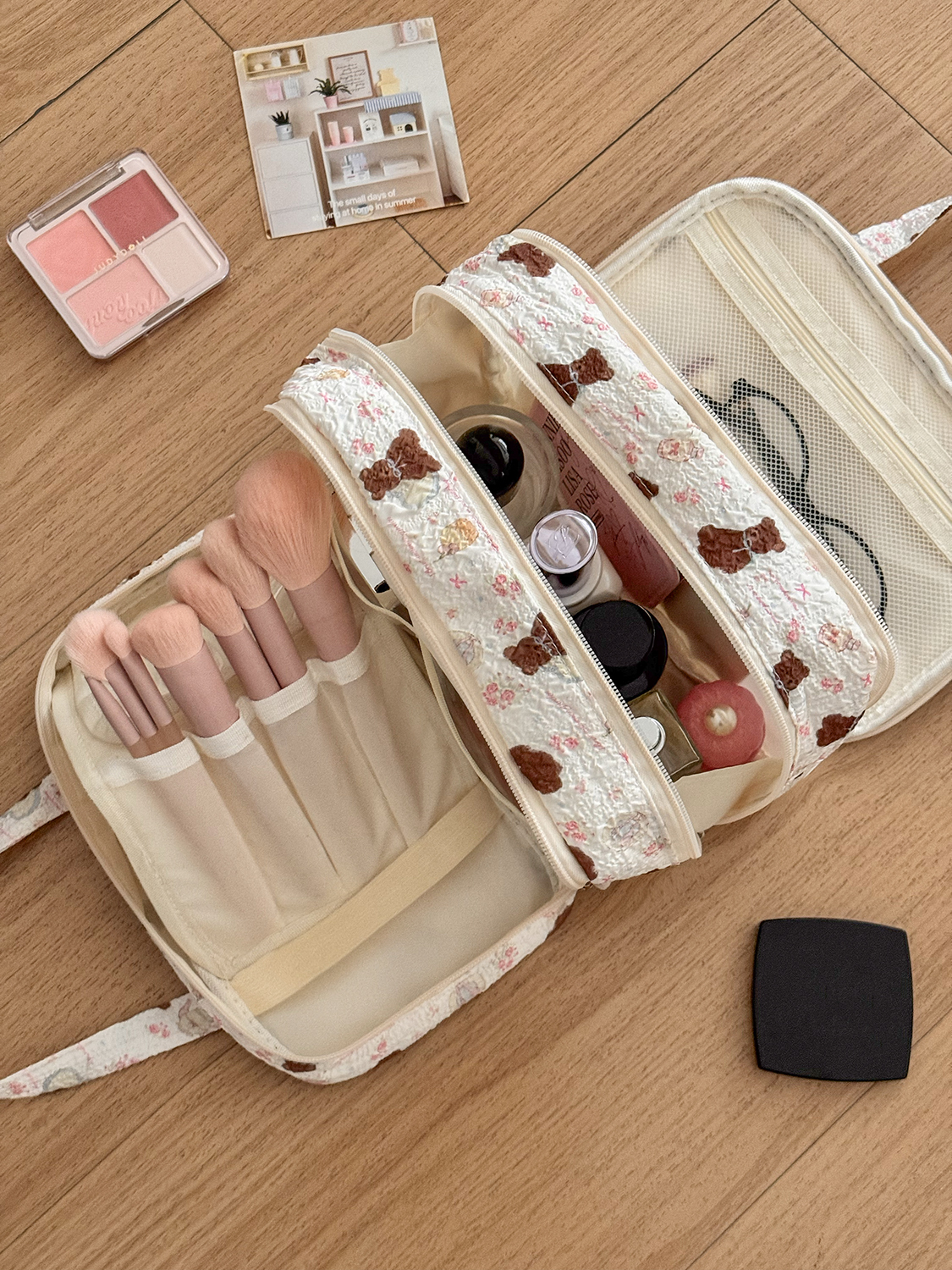 Airfriend Bear Makeup Bag Pouc - огляд і ціна Luxury Bags In China Wholesale