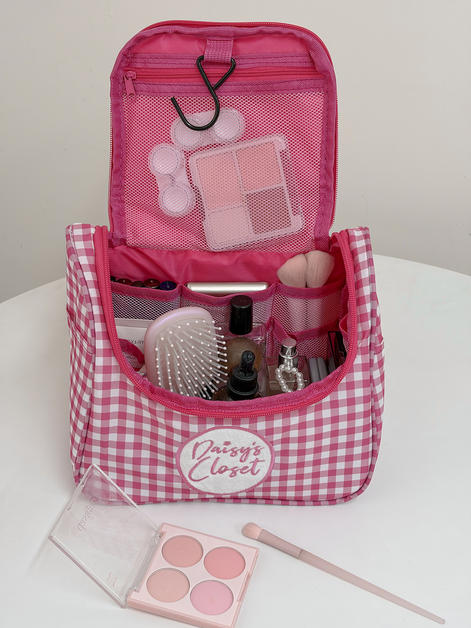 Airfriend Cute Grid Makeup Bag - огляд і ціна Luxury Bags In China Wholesale
