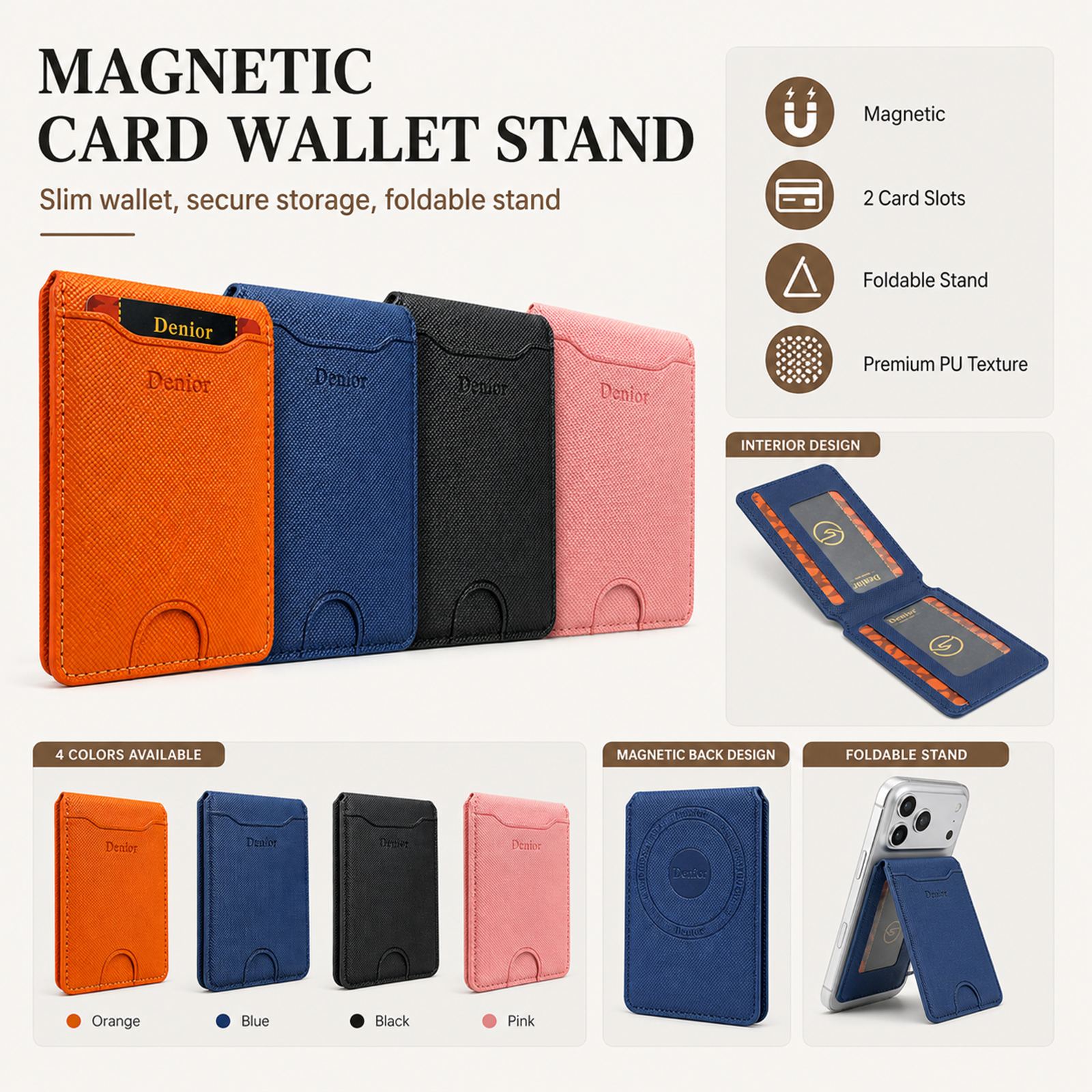 Mobile Phone Wallet Stand Magn - огляд і ціна Luxury Bags & Leather Repair Of Atlanta Reviews
