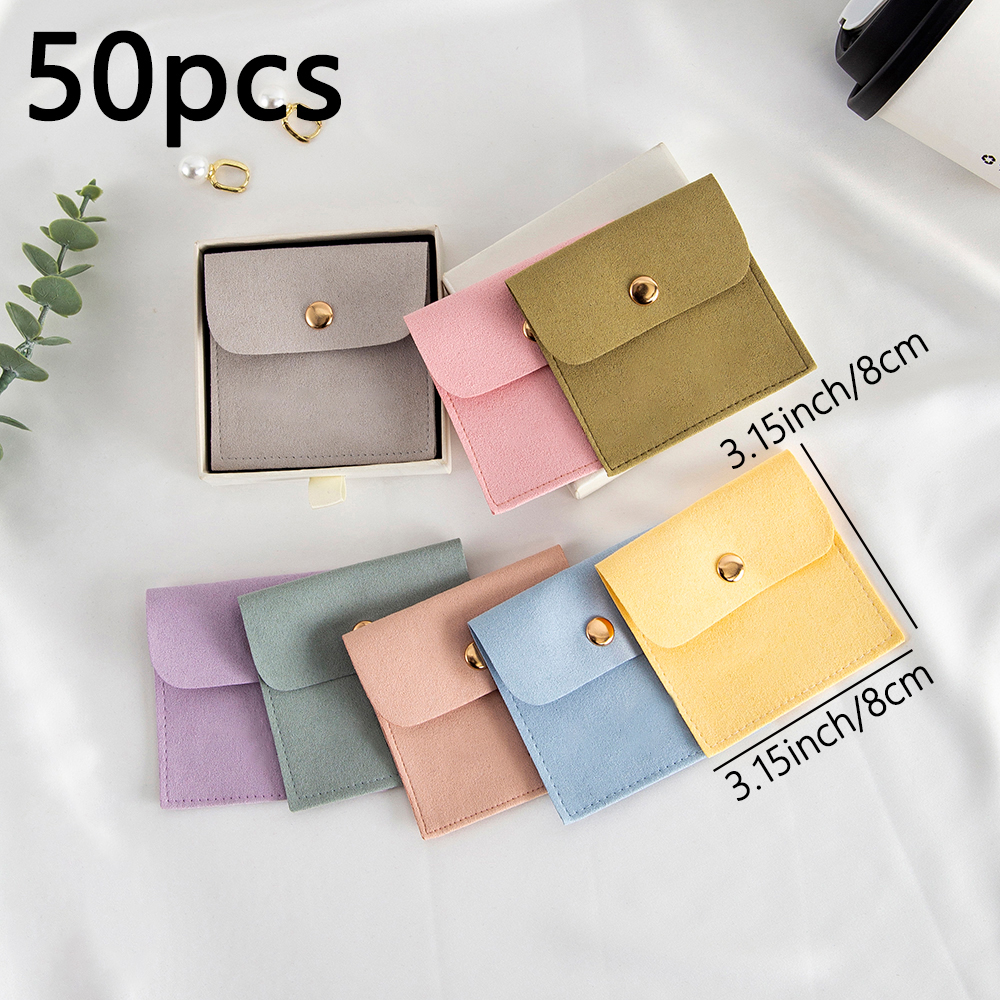 50/10/1pcs Microfiber Velvet B - огляд і ціна Luxury Ziploc Bags