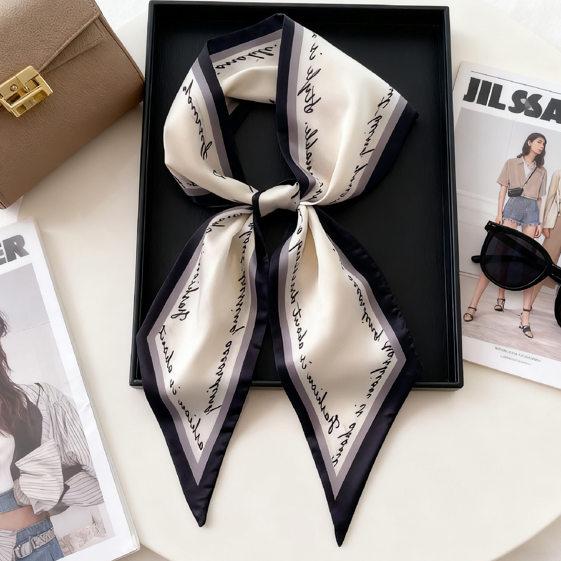 Luxury Long Neckerchief Skinny - огляд і ціна Luxury Bags For Summer