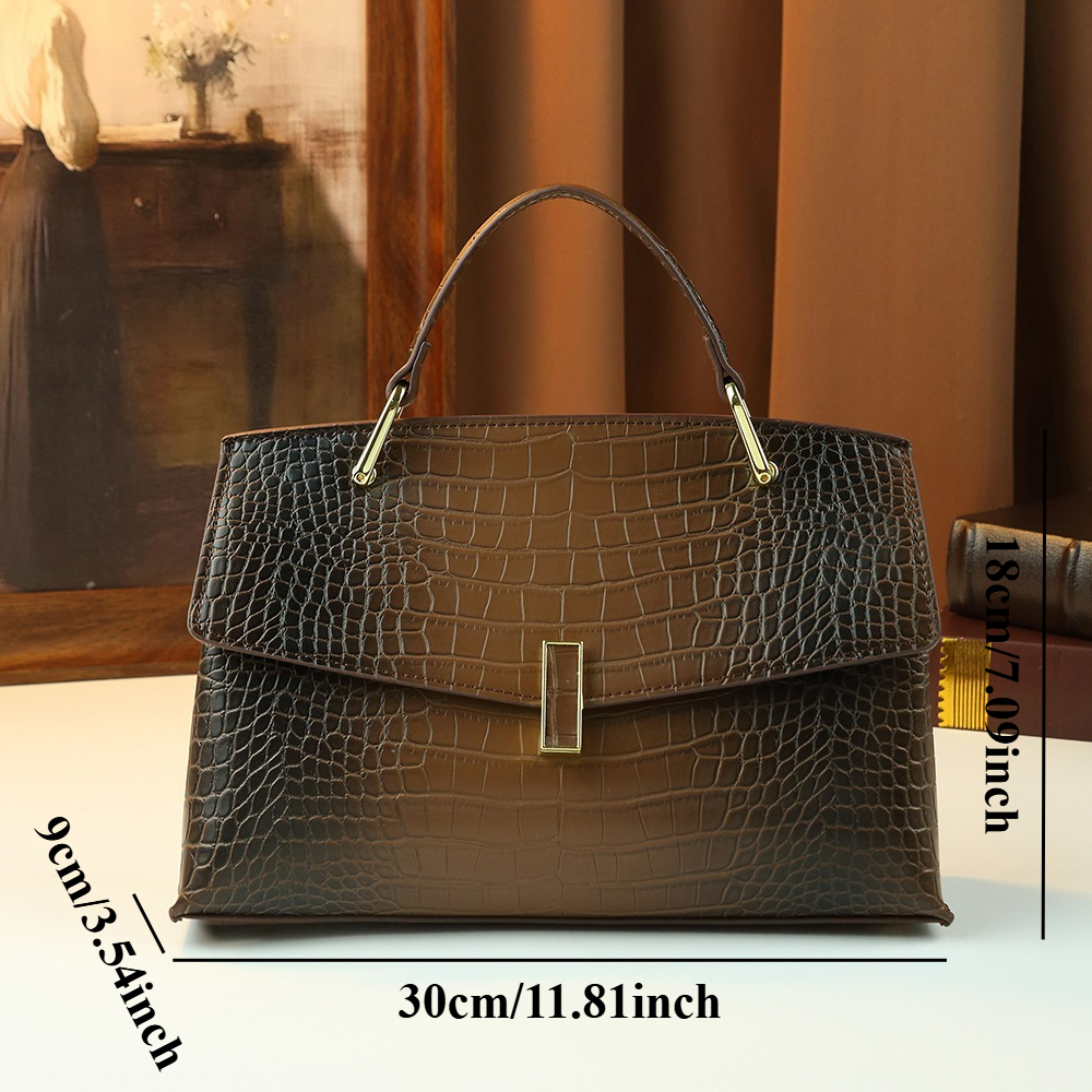 Luxury Black Crocodile Pattern - огляд і ціна Luxury Bags Old Money