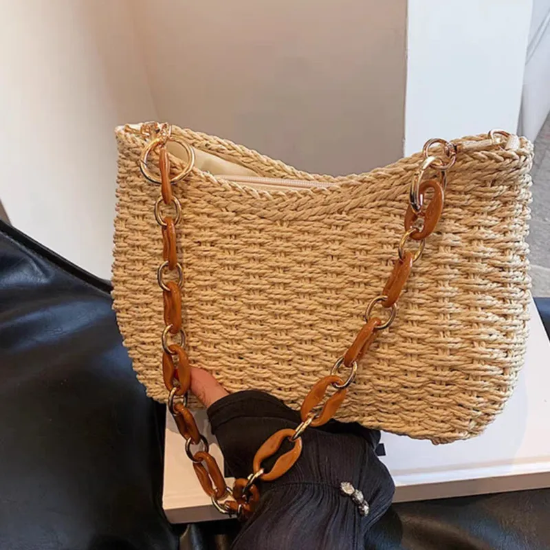 Straw Woven Shoulder Bag for W - огляд і ціна Luxury Bags & Leather Repair Of Atlanta Reviews