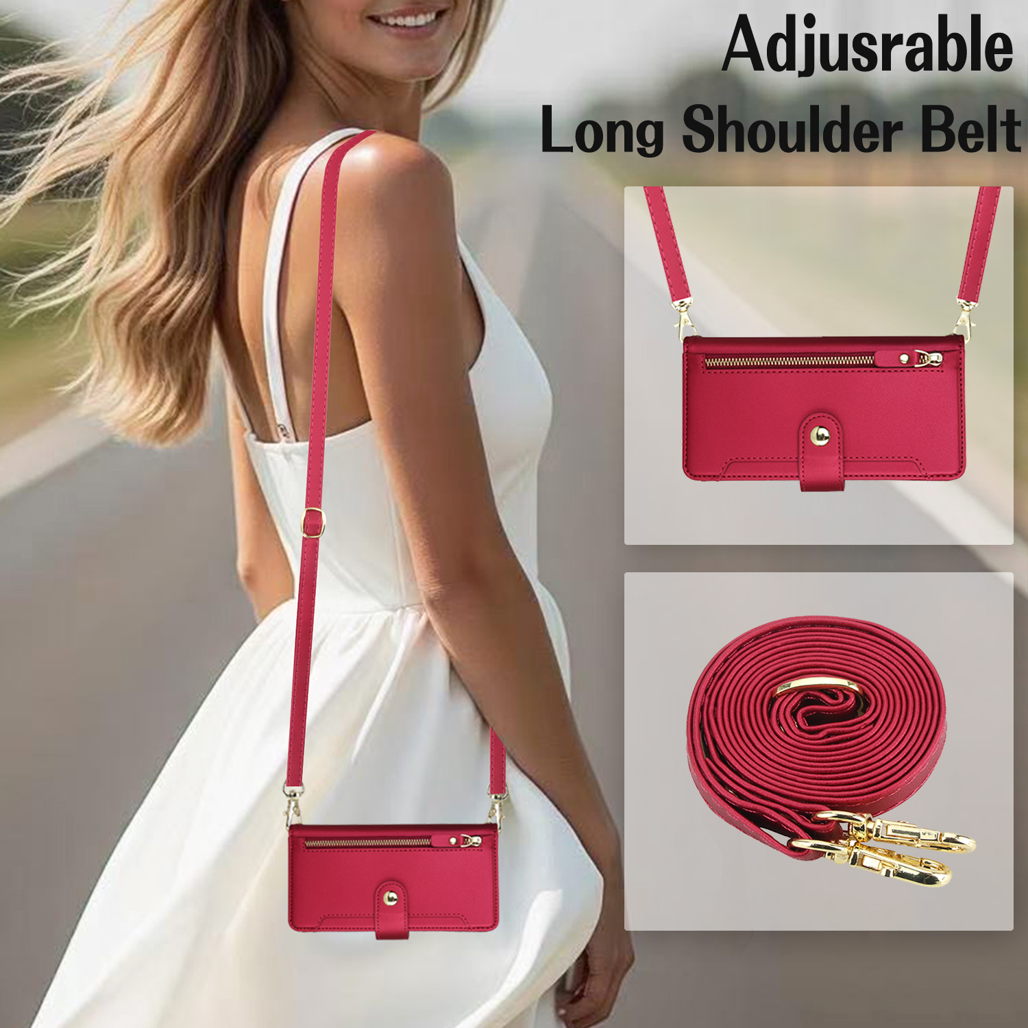 Crossbody Zipper Leather Walle - огляд і ціна Luxury Bags & Leather Repair Of Atlanta Reviews