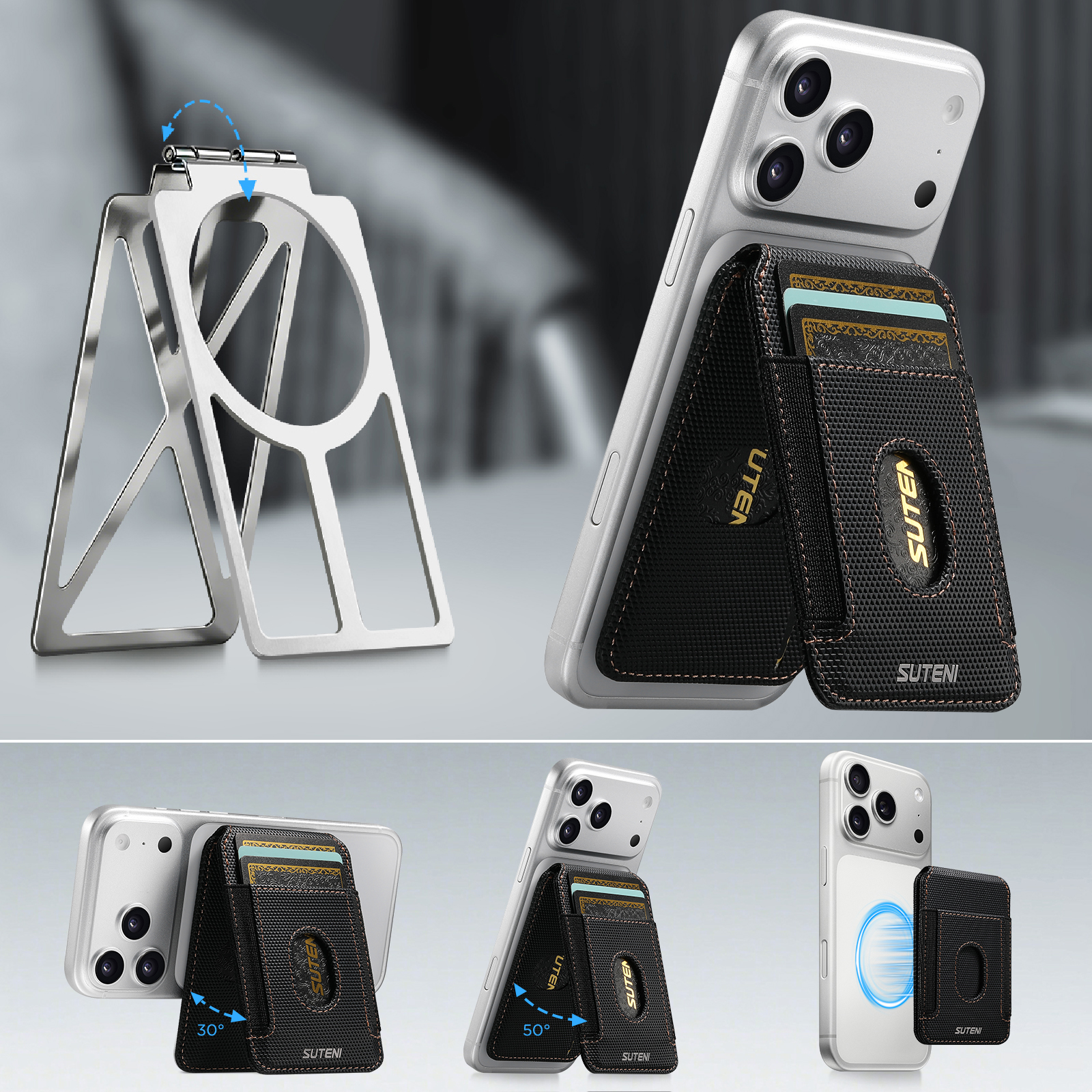 SUTENI Mobile Phone Stand Magn - огляд і ціна Luxury Bags & Leather Repair Of Atlanta Reviews