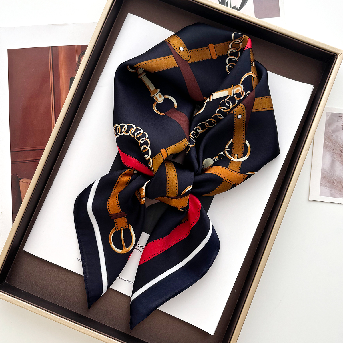Luxury 70*70cm Square Scarf fo - огляд і ціна Luxury Bags For Summer