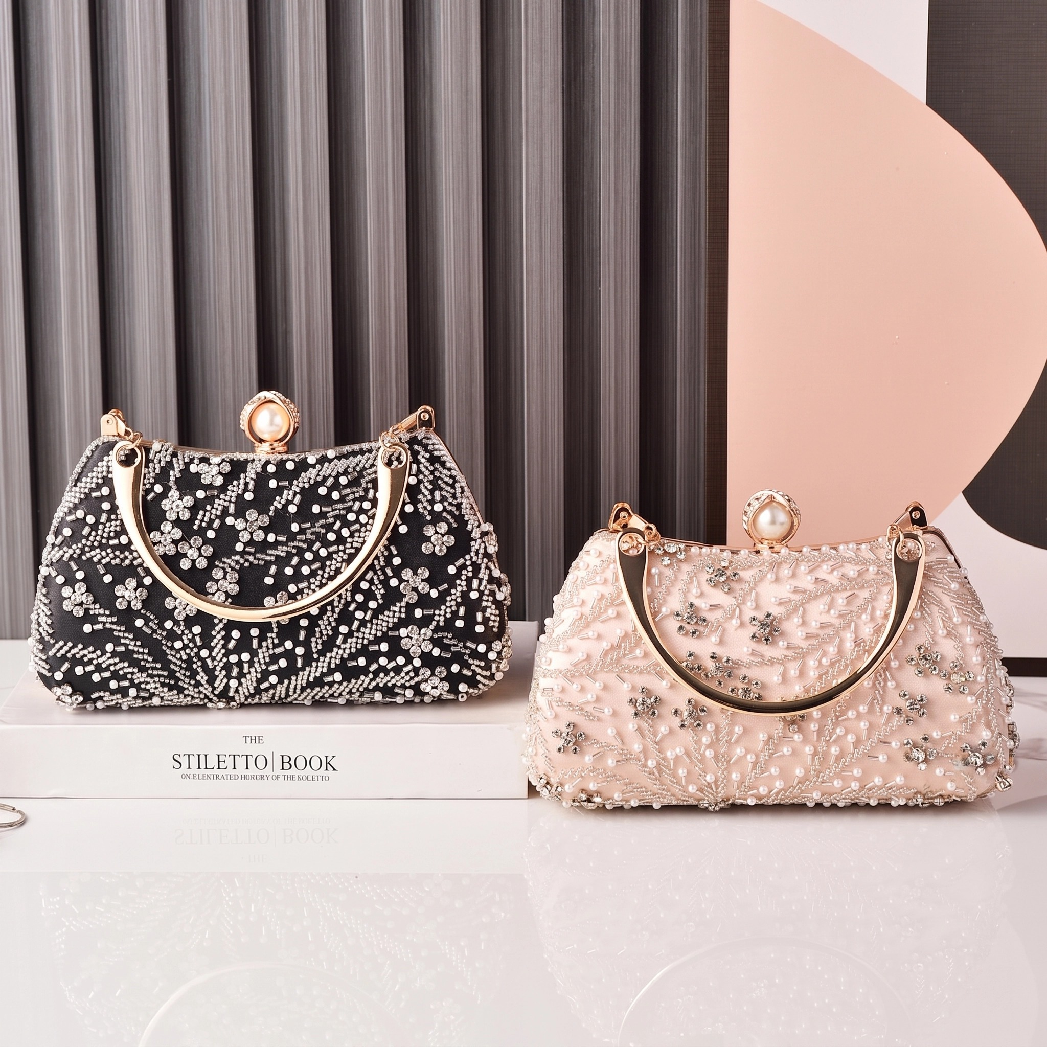 Black Handbag Beading Vintage  - огляд і ціна Luxury Bags In China Wholesale