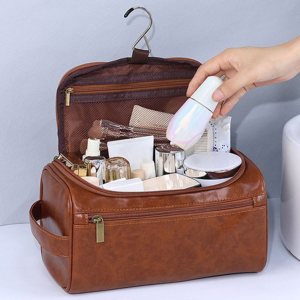 Multifunctional PU Leather Men - огляд і ціна Luxury Ziploc Bags