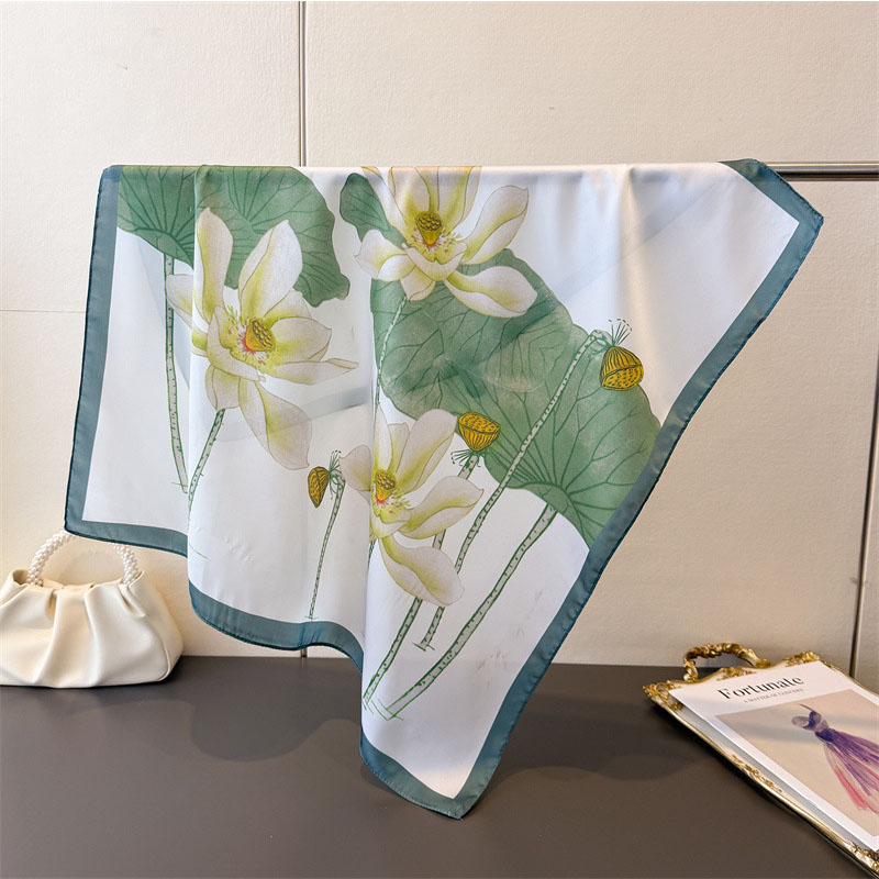 New Silk Square Scarf Women Lu - огляд і ціна Luxury Bags For Summer