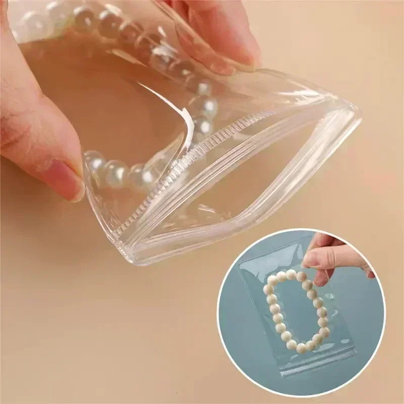 10/100pcs PVC Jewelry Pouches  - огляд і ціна Luxury Ziploc Bags