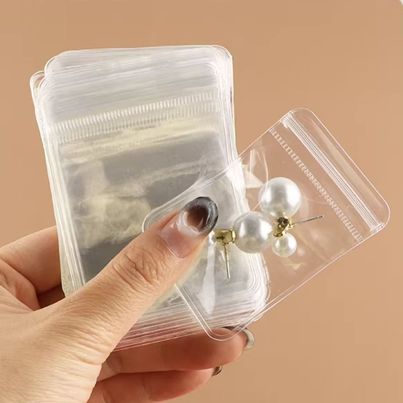 10/100pcs PVC Jewelry Pouches  - огляд і ціна Luxury Ziploc Bags