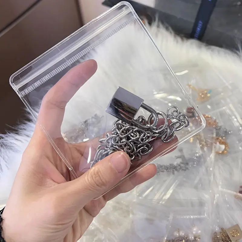 10/100pcs PVC Jewelry Pouches  - огляд і ціна Luxury Ziploc Bags