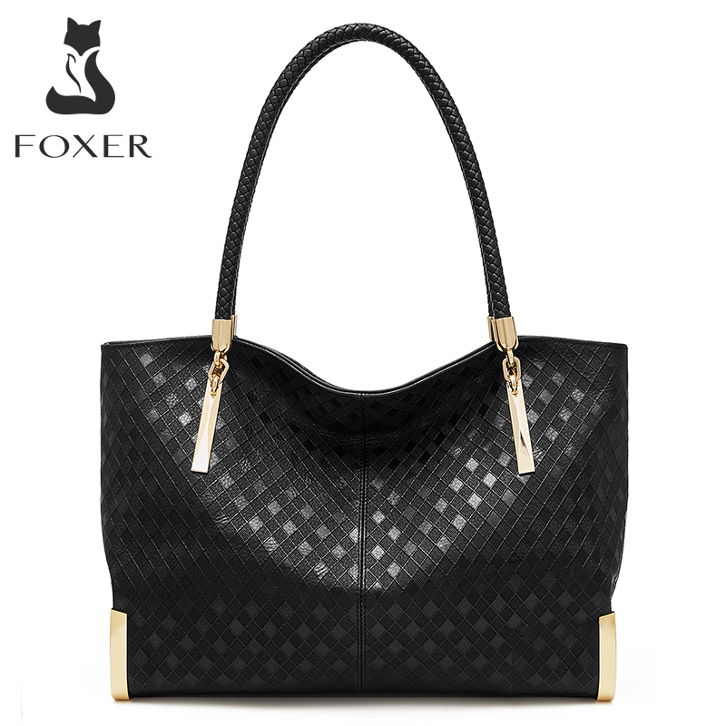 FOXER Genuine Leather Lady's H - огляд і ціна Luxury Bags Best