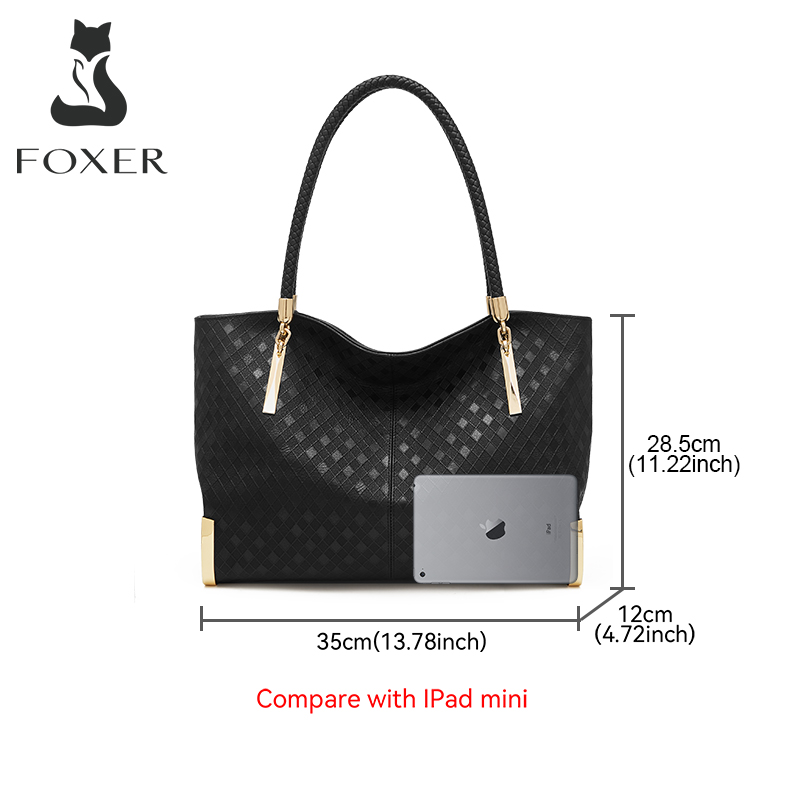 FOXER Genuine Leather Lady's H - огляд і ціна Luxury Bags Best