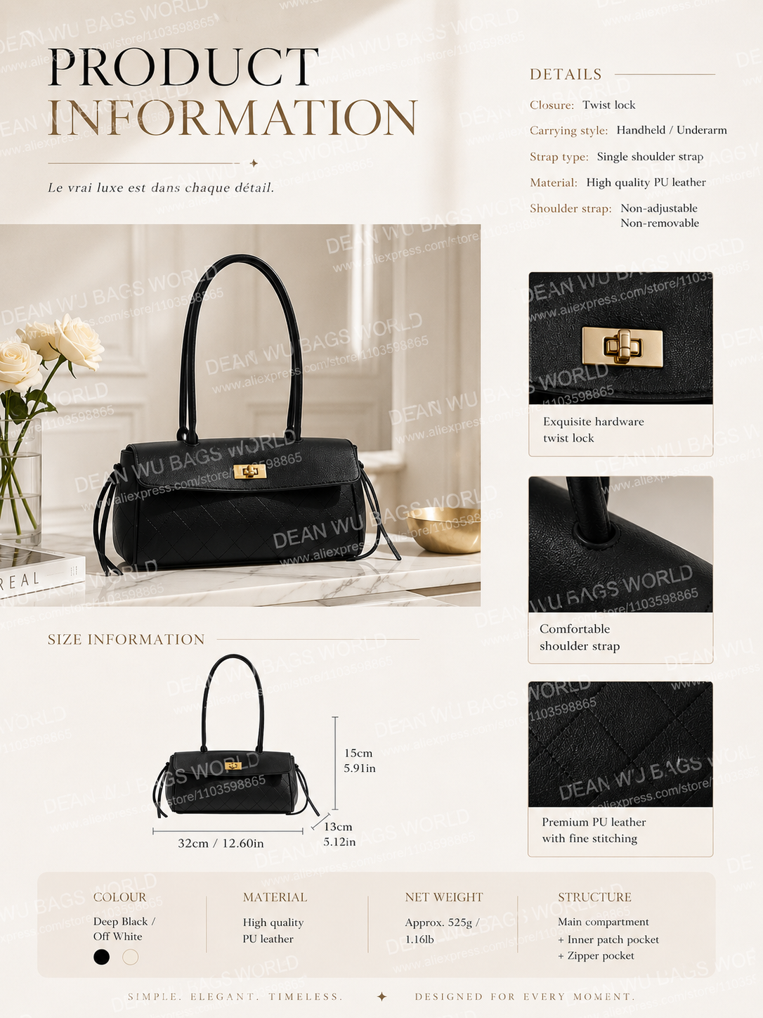 East-West Shoulder Bag Women W - огляд і ціна Quiet Luxury Bags Crossbody